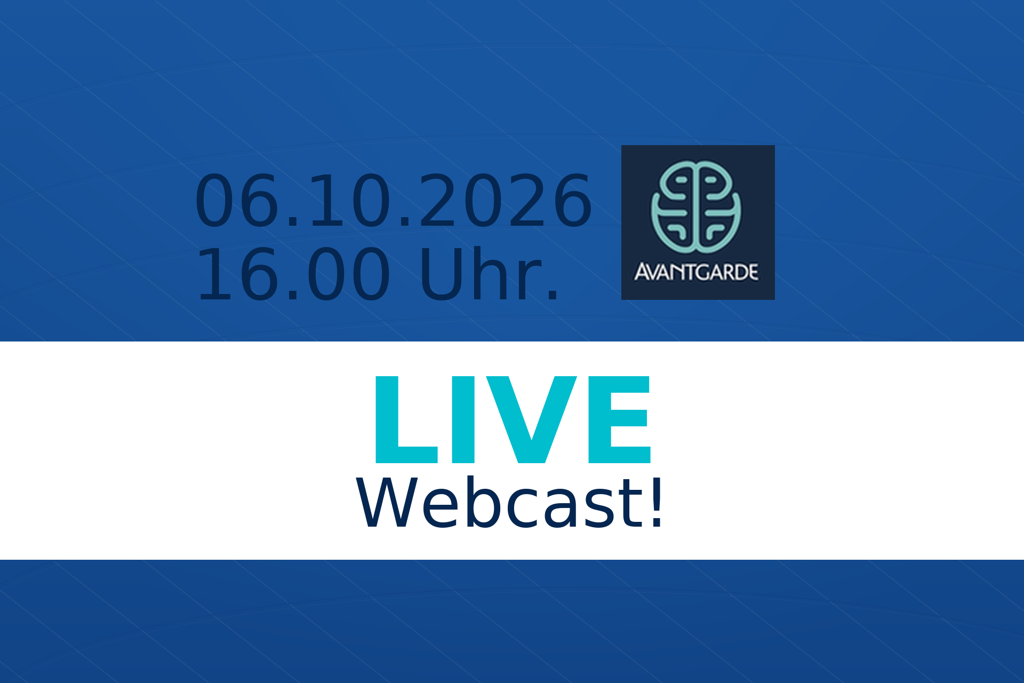 Live-Webcast am 06.10.2026 um 16:00 Uhr: Automatisierung mit dem Avantgarde Co-Pilot